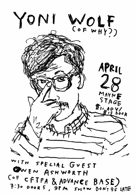 APRIL 28 AT MAYNE STAGE