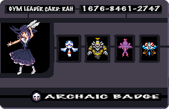 Gym Leader Card