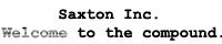 Saxton Inc. banner