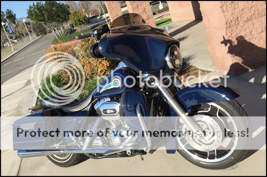 Let's See Your Nightwatch Blue (only) Glides - Harley Davidson Forums