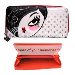 Fluff Cutie Flapper Wallet Tattoo Pinup Rockabilly Glam  