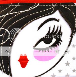 Fluff Cutie Flapper Wallet Tattoo Pinup Rockabilly Glam  