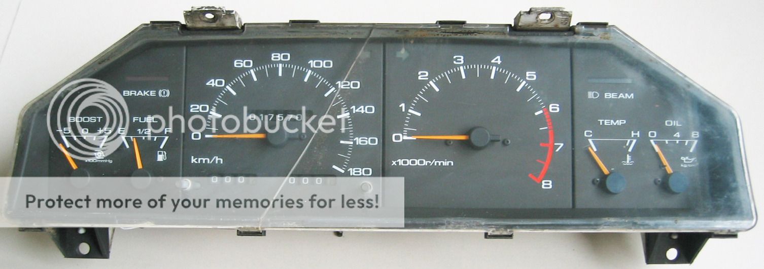 nissan bluebird u11 speedometer for spare parts  